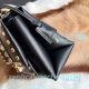 New Clone Michael Kors Cece Fashionable Black Leather Chain Shoulder Bag (10)_th.jpg
